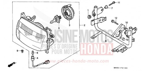 PROJECTEUR NX650L de 1990